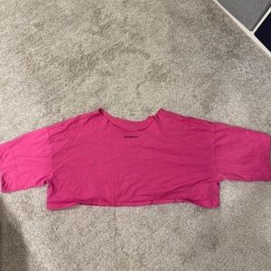 lululemon athletica Pink Short Sleeve Tee